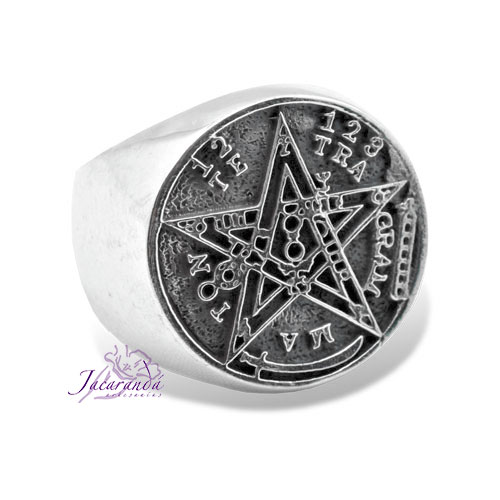 Anillo Símbolo Tetragrammatron sello