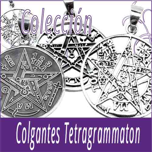Colgantes de plata Tetragrammaton